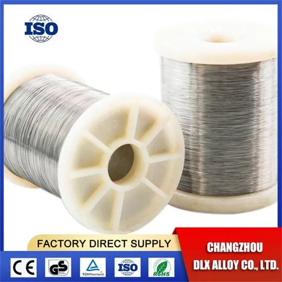 High Purity Over 99.8% 0.025mm Pure Nickel Wire Np1 Np2 N6 N4 Nickel201 Ni200 Heating Wire