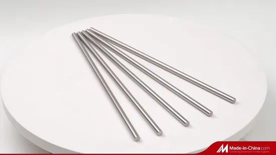 Black Tungsten Rod & Polished Tungsten Rod, Ground Tungsten Heavy Alloy Rod, Forged Pure Molybdenum Rod and Pure Wolfram Rod 99.95% W